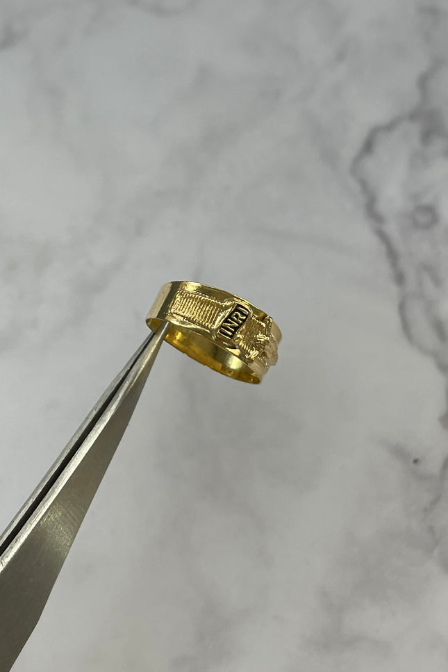 Anillo Con Cristo / T7 / 1.6Gr /