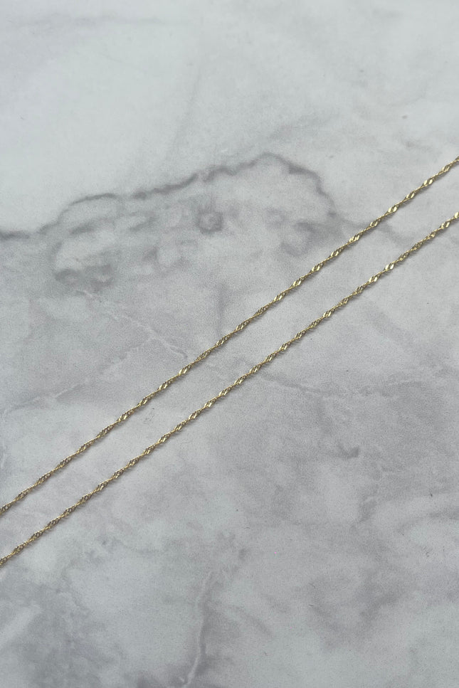 Cadena Singapur / 50Cm / 1.1Gr / 1.0Mm /