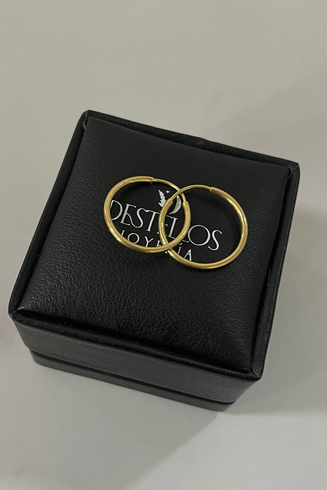 Candongas Lisas grandes / 1.26Gr / 2Cm