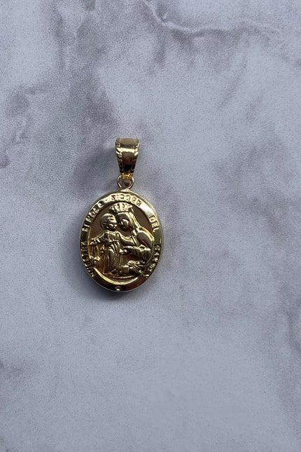 Dije Virgen Del Carmen / 1.2Cm / 1.03Gr