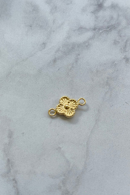 Herraje Trebol Diamantado / 2.5Cm / 0.44Gr /