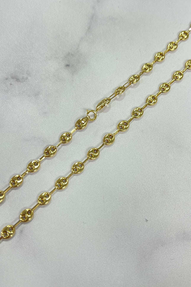 Cadena GC Lisa / 50Cm / 5.41Gr / 4.4Mm /