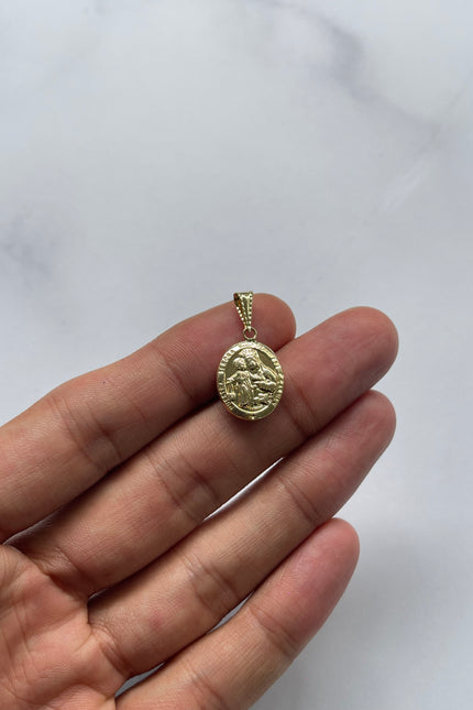 Dije Virgen Del Carmen / 1.8Cm / 1.03Gr
