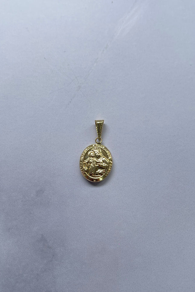 Dije Virgen Del Carmen / 1.8Cm / 1.03Gr