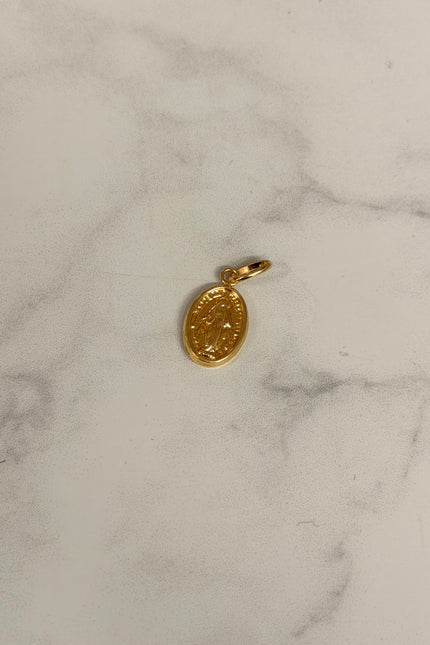 Dije Virgen Milagrosa / 8.0Mm / 0.69Gr /