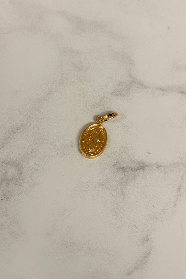 Dije Virgen Milagrosa / 8.0Mm / 0.69Gr /