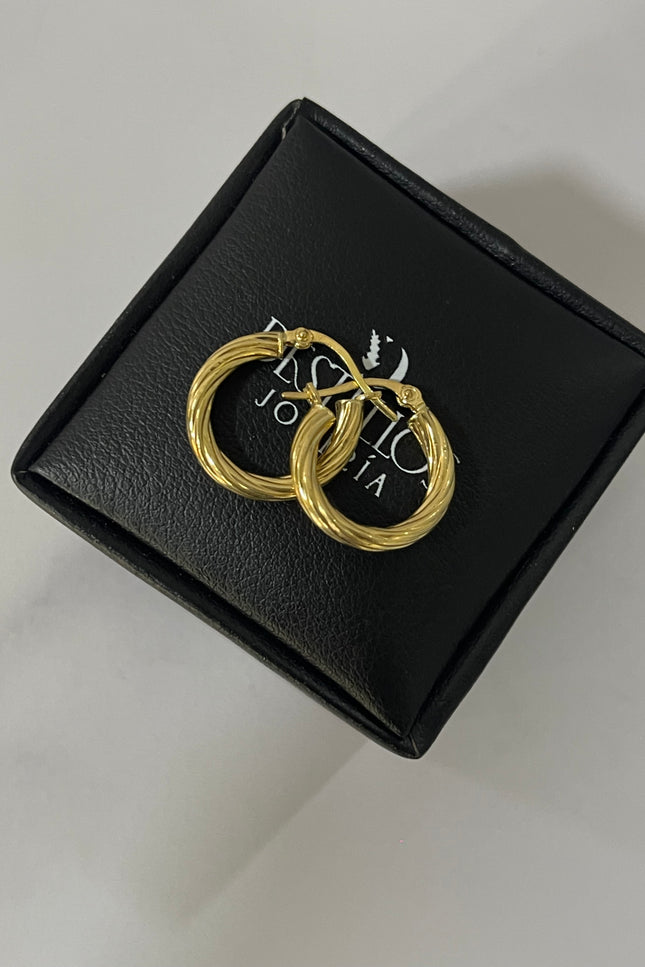 Candongas Rayadas grandes / 1.73Gr / 2Cm