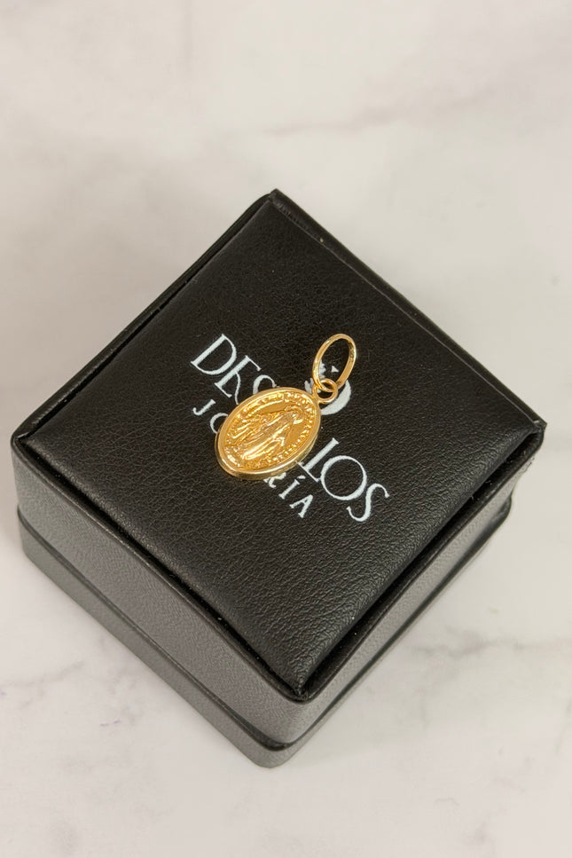 Dije Virgen Milagrosa / 8.0Mm / 0.69Gr /