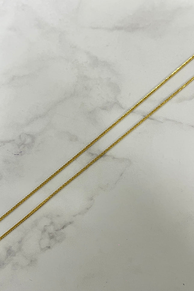 Cadena Mini Franco / 45Cm / 1.73Gr / 1.0Mm /