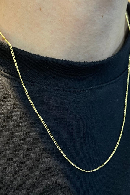 Cadena Mini Cubana / 60Cm / 1.9Gr / 1.3Mm /