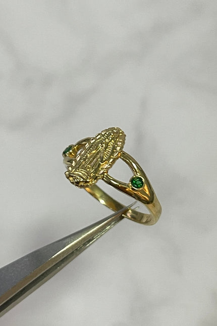 Anillo Silueta Guadalupe / T7 / 2.9Gr /