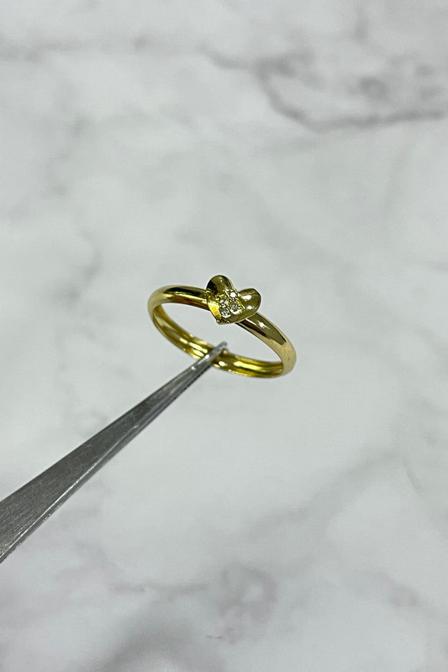 Anillo Corazon / T8 / 1.0Gr /