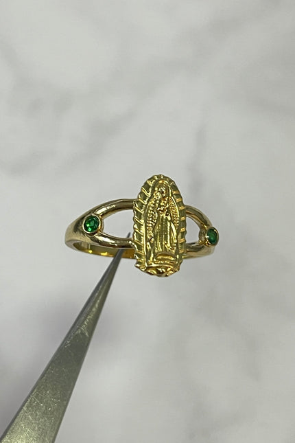 Anillo Silueta Guadalupe / T7 / 2.9Gr /