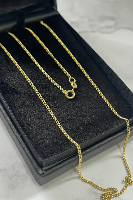 Cadena Mini Cubana / 60Cm / 1.9Gr / 1.3Mm /