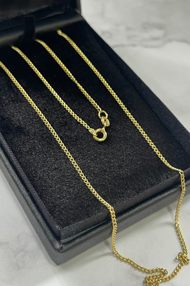 Cadena Mini Cubana / 60Cm / 1.9Gr / 1.3Mm /