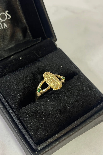 Anillo Silueta Guadalupe / T7 / 2.9Gr /