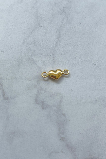 Herraje Corazon Liso Pequeño / 1.3Cm / 0.28Gr /