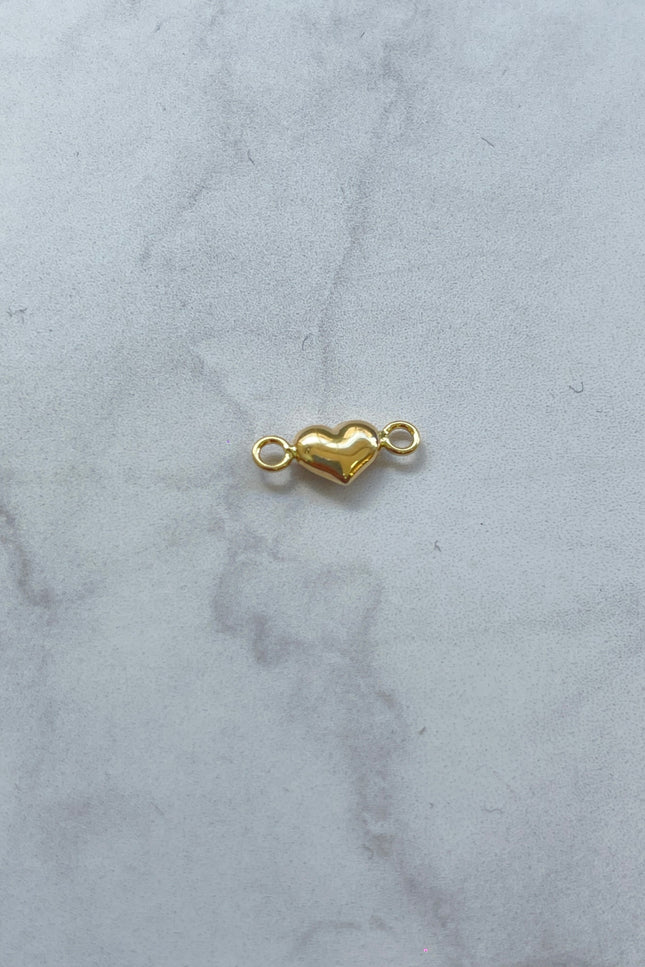 Herraje Corazon Liso Pequeño / 1.3Cm / 0.28Gr /