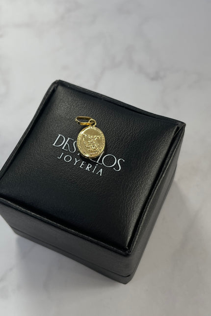 Dije San Miguel Arcangel / 1.5Cm / 0.65Gr / 2.6Mm /