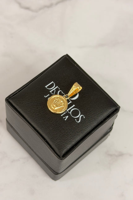 Dije Corona Pequeño / 1.2Cm / 0.56Gr /