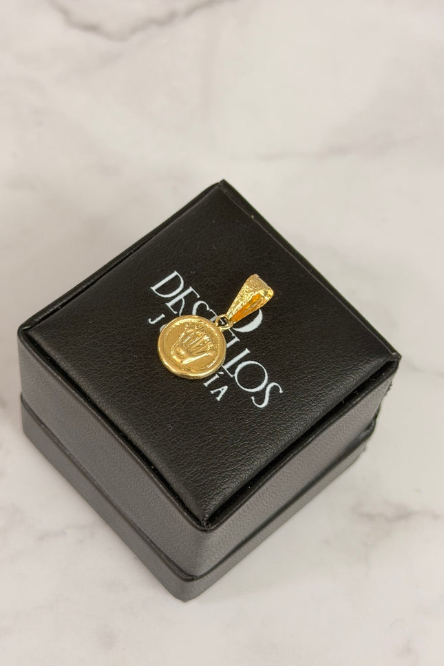 Dije Corona Pequeño / 1.2Cm / 0.56Gr /
