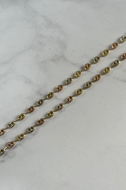 Cadena GC Tres Oros / 60Cm / 8.07Gr / 4.1Mm /