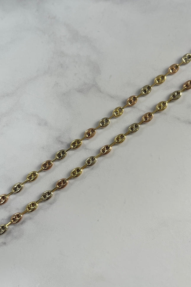 Cadena GC Tres Oros / 60Cm / 8.07Gr / 4.1Mm /