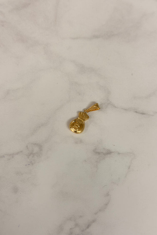 Dije Signo Peso / 1.7Cm / 0.64Gr /