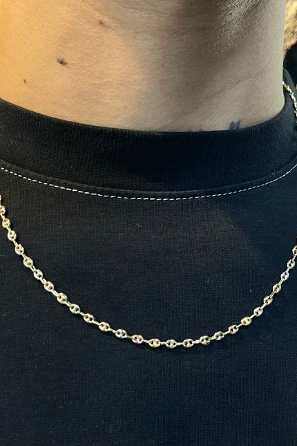 Cadena GC Beiby Tres Oros / 50Cm / 5.07Gr / 3.2Mm /