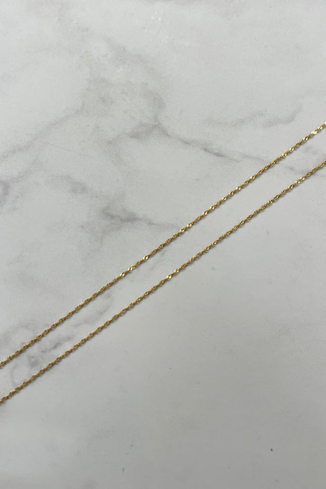 Cadena Singapur / 50Cm / 1.0Gr / 1.0Mm