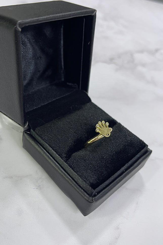 Anillo Corona Silueta / T5 1/4 / 1.1Gr /