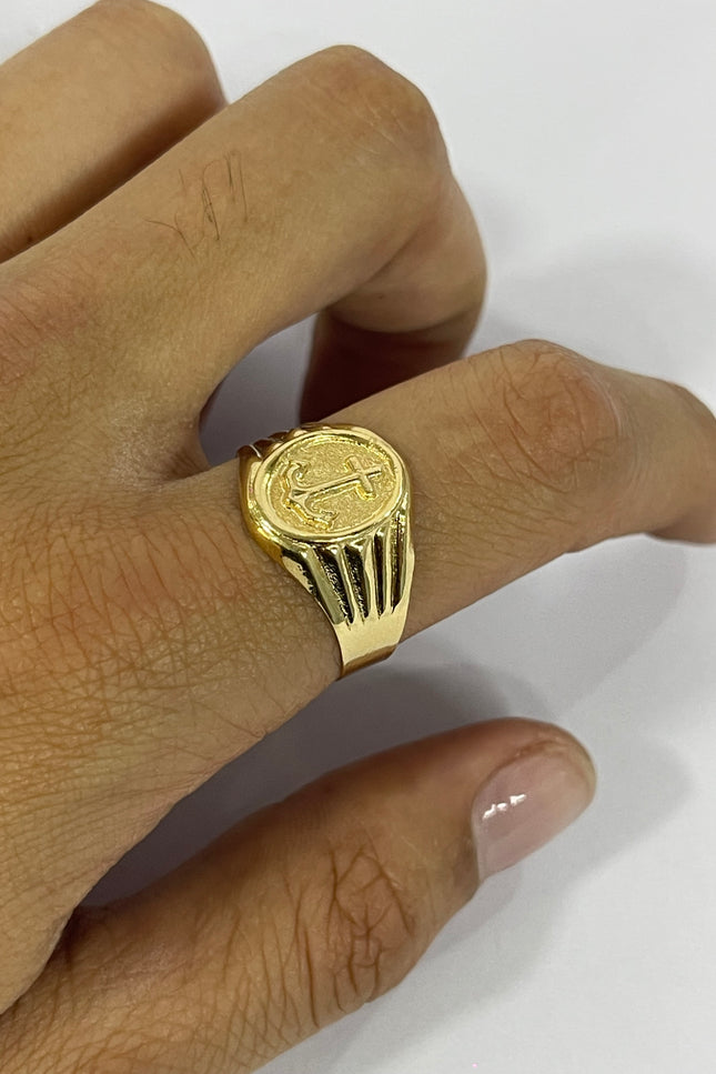 Anillo de Ancla / 2.60Gr / Talla 11