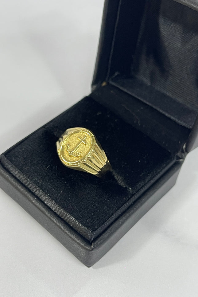 Anillo de Ancla / 2.60Gr / Talla 11