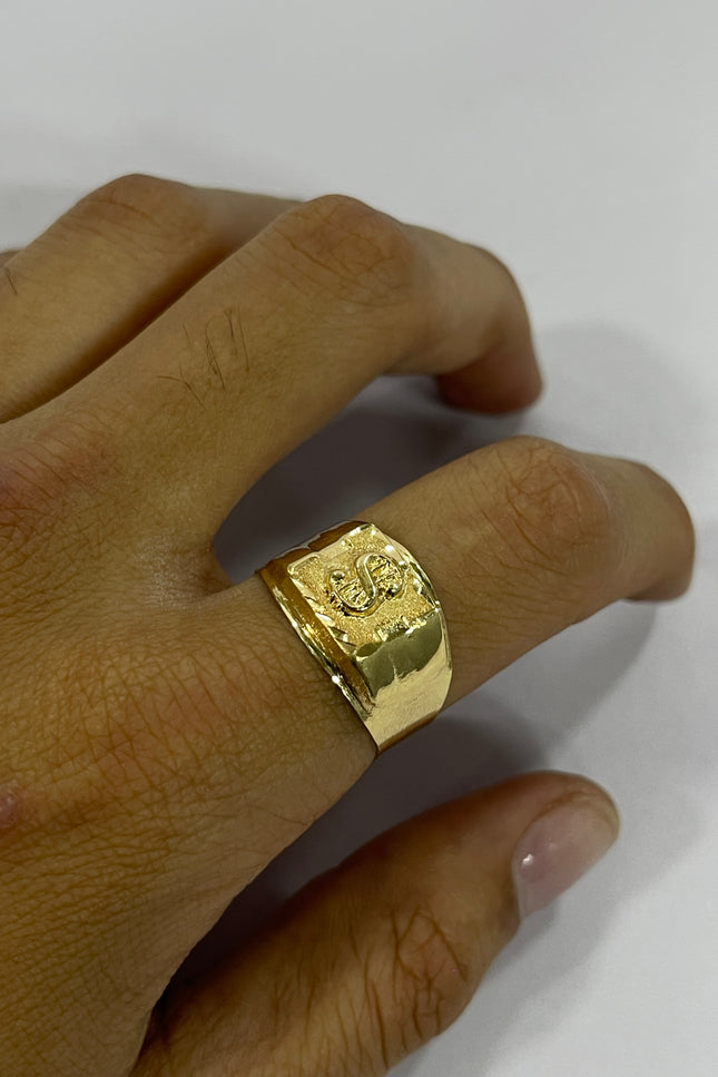 Anillo Signo De Peso / 2.95Gr / Talla 10