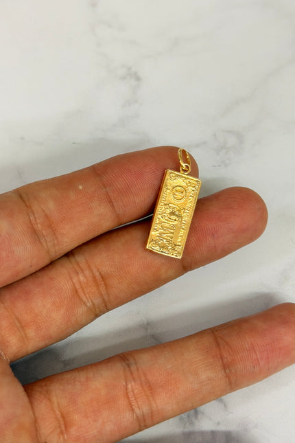 Dije Dolar Grande / 2.3Cm / 1.11Gr /