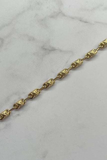 Pulso Rustico Con Cruz / 18Cm / 3.25Gr / 4.3Mm /