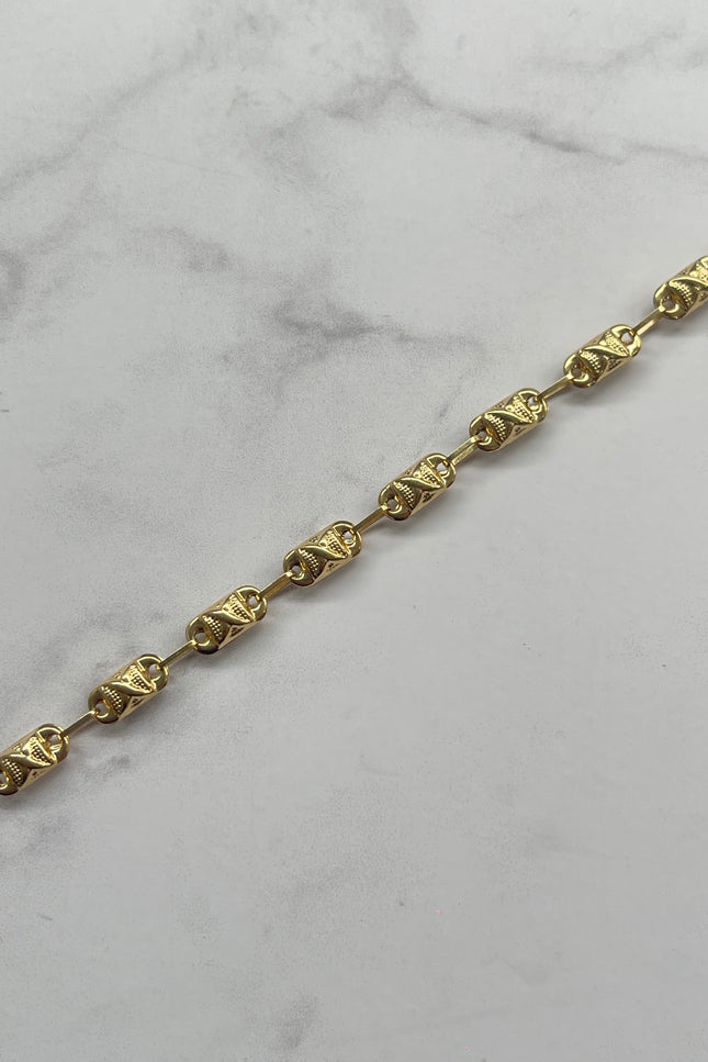 Pulso Rustico Con Cruz / 18Cm / 3.25Gr / 4.3Mm /