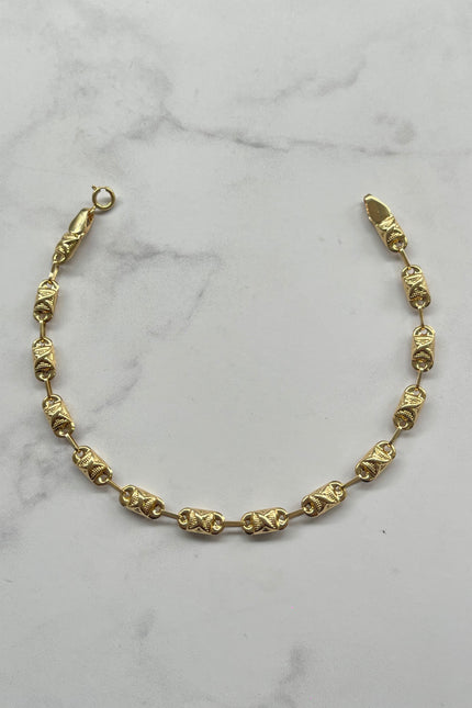 Pulso Rustico Con Cruz / 18Cm / 3.25Gr / 4.3Mm /