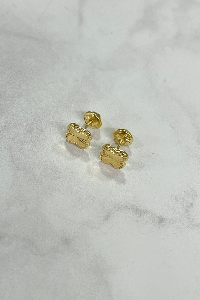 Topos Trebol Diamantada / 8.3Cm / 0.88Gr