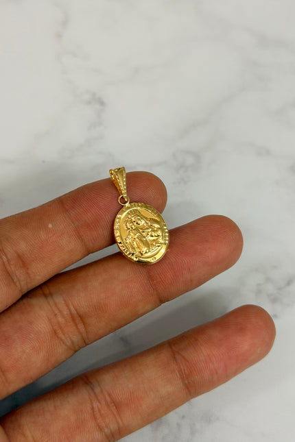 Dije Virgen Carmen / 1.8Cm / 0.97Gr /