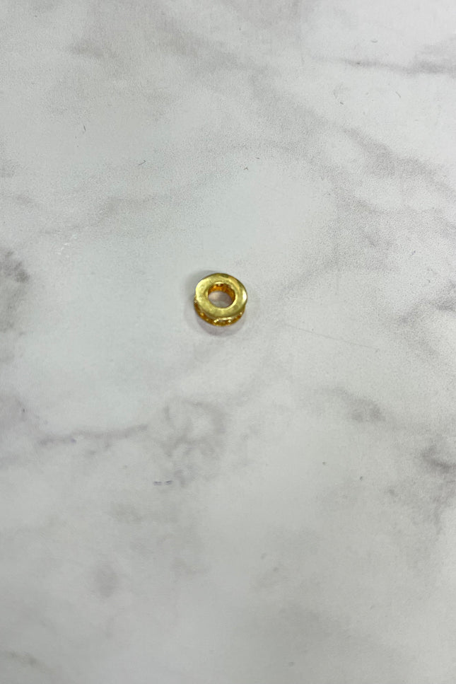 Herraje Dona Con Swarovski Blanco / 0.7Cm / 0.8Gr
