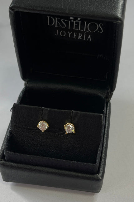 Topos Con Swarovski Blanco Mediano / 3.0Mm / 0.79Gr /