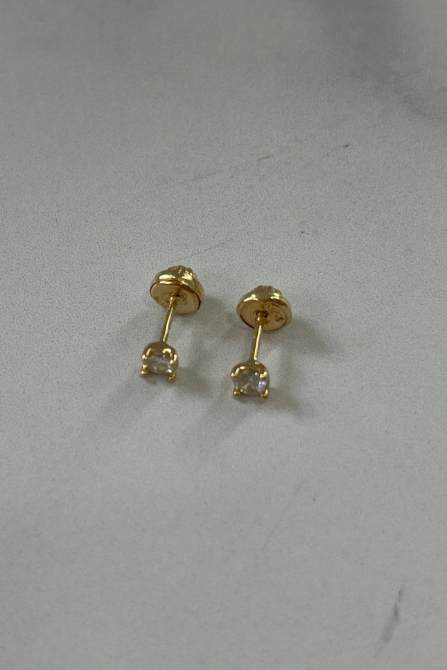 Topos Con Swarovski Blanco Grande / 3.7Mm / 0.97Gr /