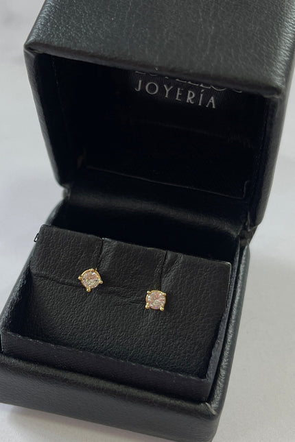 Topos Con Swarovski Blanco Grande / 3.7Mm / 0.97Gr /