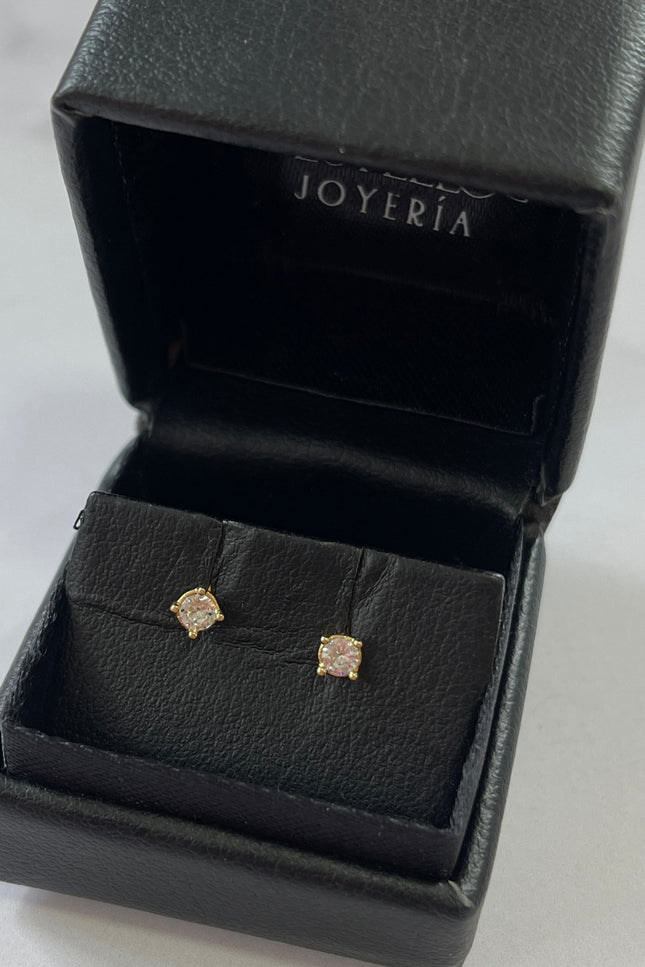 Topos Con Swarovski Blanco Grande / 3.7Mm / 0.97Gr /