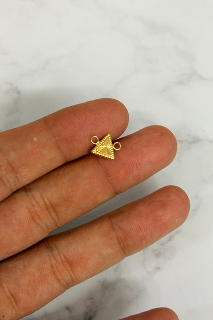 Herraje Triangulo Diamantado / 1.0Cm / 0.25Gr /