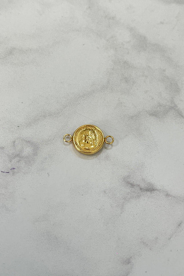 Herraje Rostro De Cristo / 0.54Gr / 2Cm / 1.5Mm