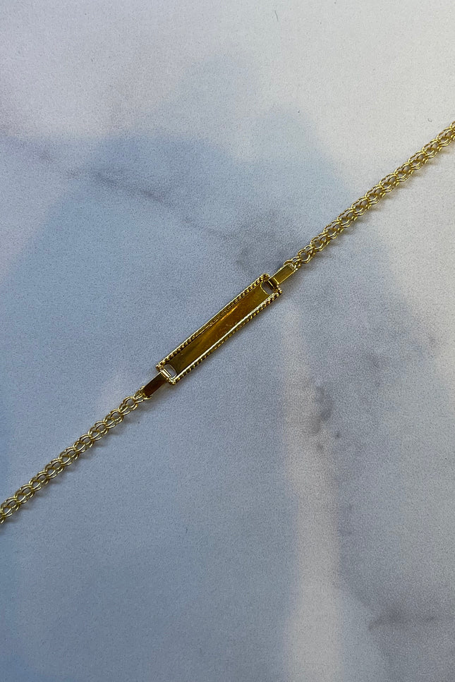 Pulso De Bebeb Placa Diamantada / 15Cm / 1.64Gr /