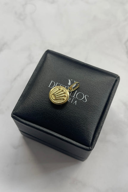 Dije Corona Mediano / 1.5Cm / 0.83Gr / 1.2Mm /
