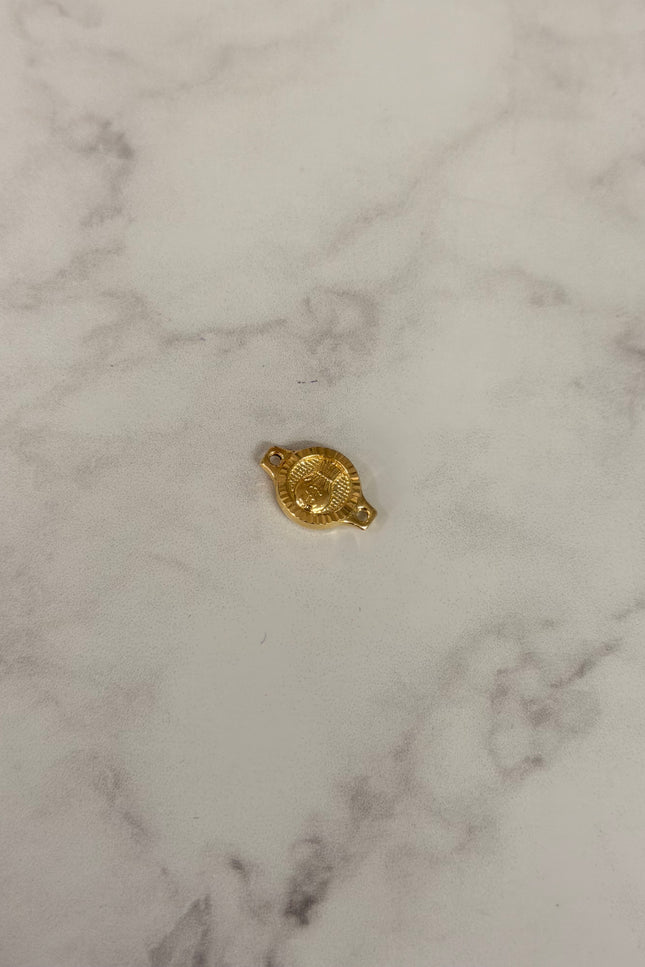 Herraje Bolsa De Dinero Diamantado / 1.4Cm / 0.51Gr /